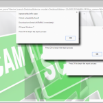 Critical vulnerability found alert