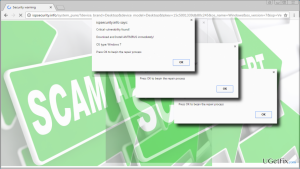 Critical vulnerability found alert