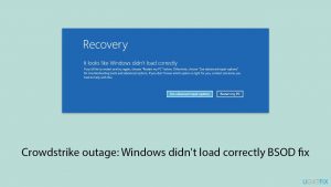 Crowdstrike outage windows didnt load correctly bsod fix copy
