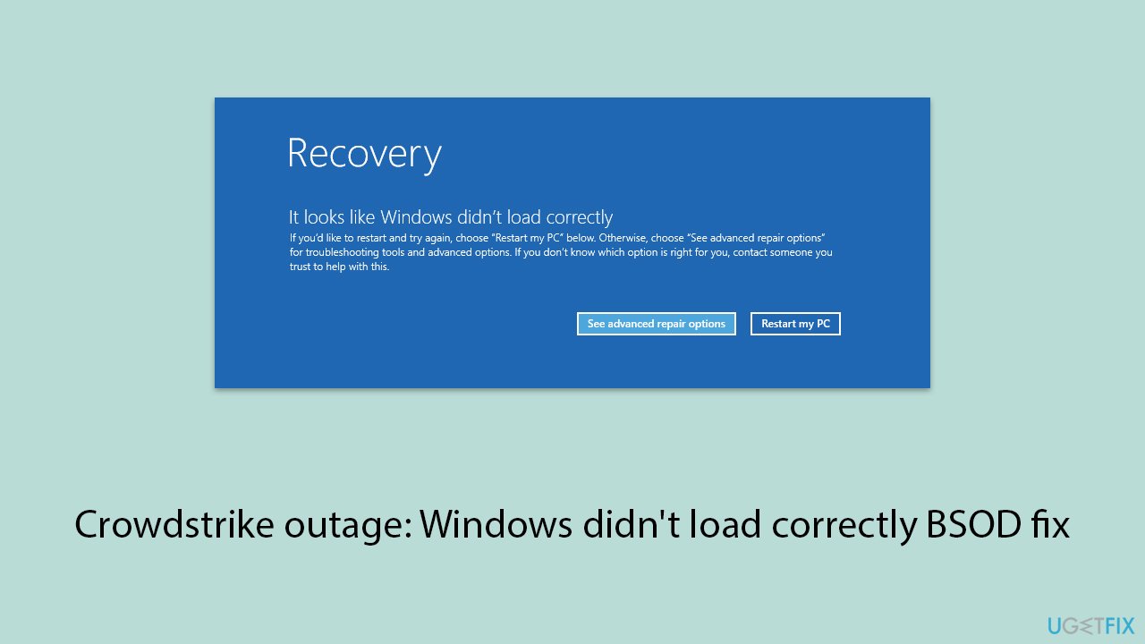 Crowdstrike outage windows didnt load correctly bsod fix copy Crowdstrike outage windows didnt load correctly bsod fix copy