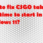 Csgo startup taking too long windows 11 fix