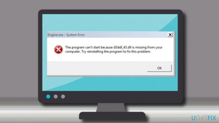 How to fix “d3dx9_43.dll is missing” on Windows?