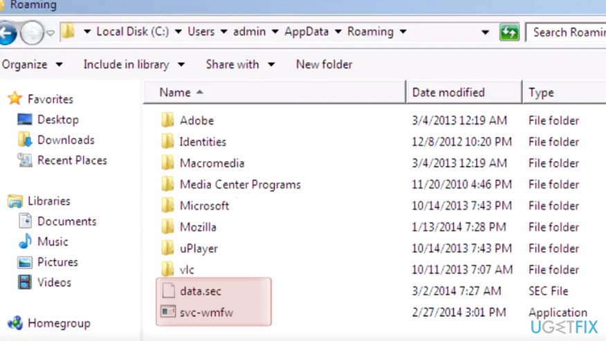 Delete remaining Windows Security Master files
