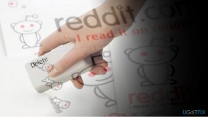 Delete reddit account