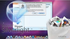 Delete silverlight from mac