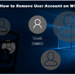 Delete user account