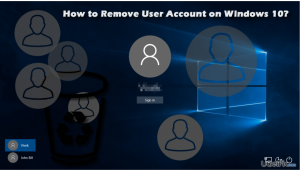 Delete user account