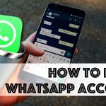 Delete whatsapp account
