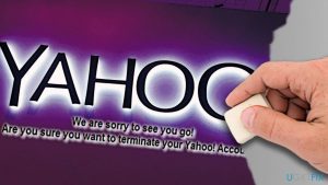 Delete yahoo account