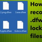 Dfwe ransomware recovery fix