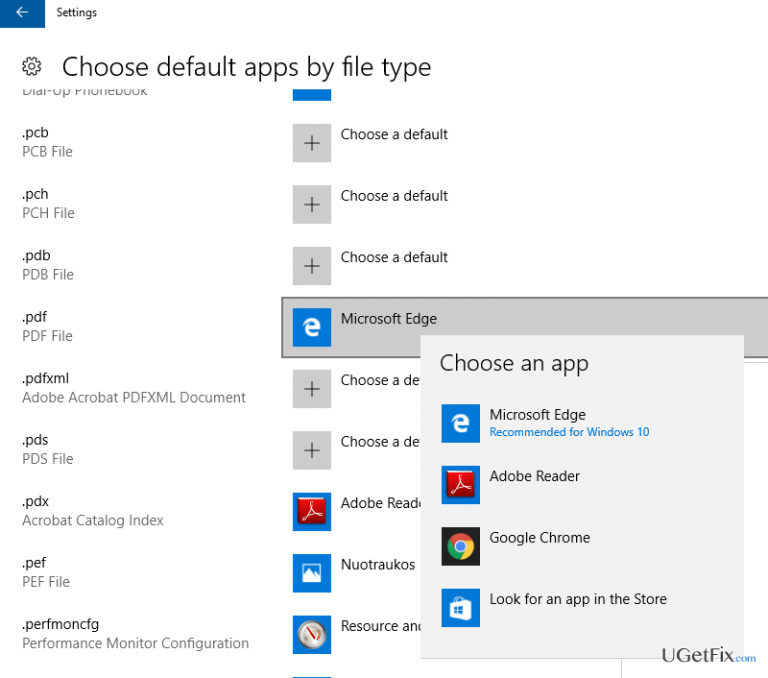 How to Disable Microsoft Edge PDF Reader on Windows 10?
