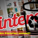 Disable your pinterest account