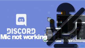 Discord mic not working