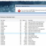 Dllhost exe error