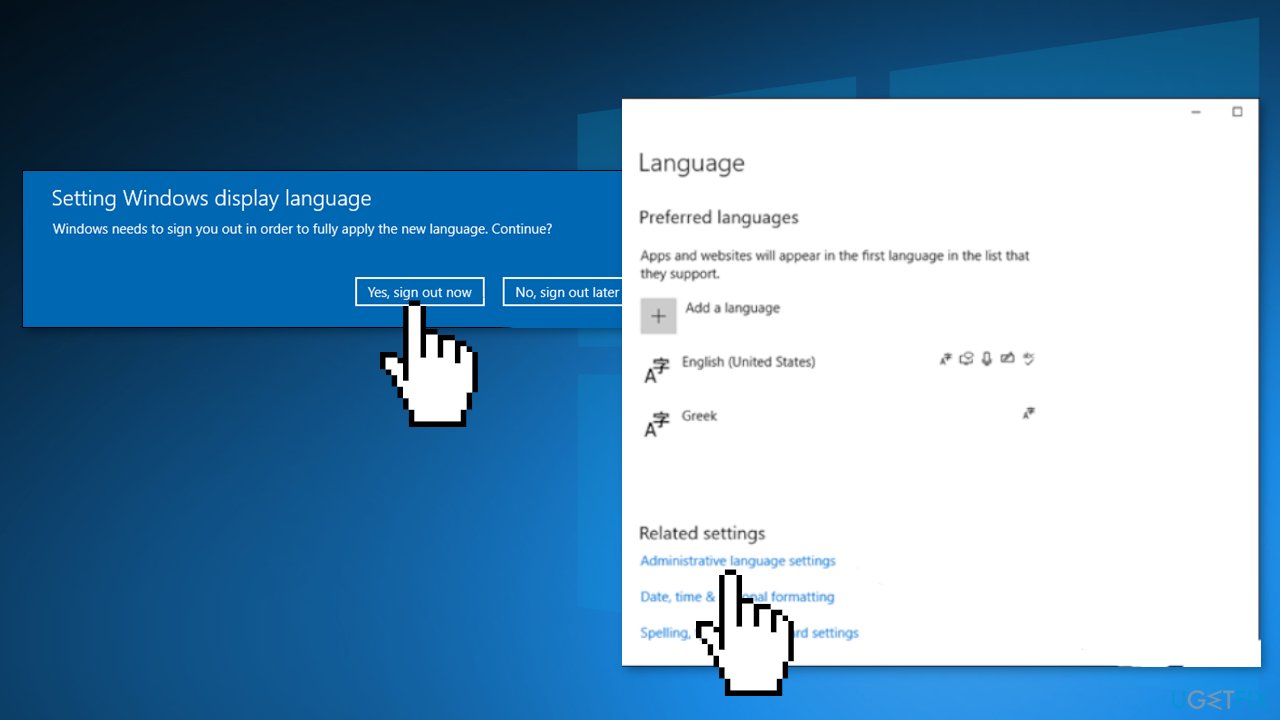 Download the Language Pack4