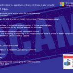 Driver irql not les or equal tech support virus