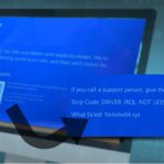Driver irql not less or equal netwtw04 sys