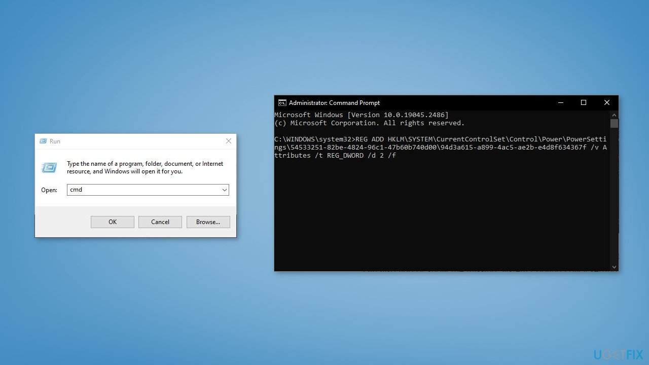 Enable System Cooling Policy via Command Prompt