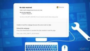 Err empty response error