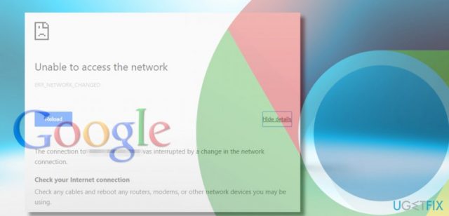 Err network changed