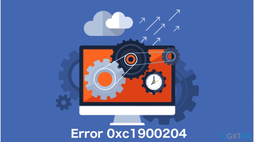 WIndows Update 10 error 0xc1900204