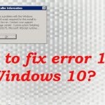 Error 1720 fix