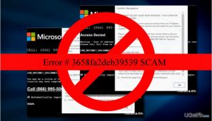 Error 3658fa2deb39539 virus