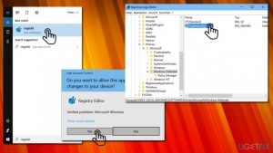 Error code 0x800704ec delete registry value