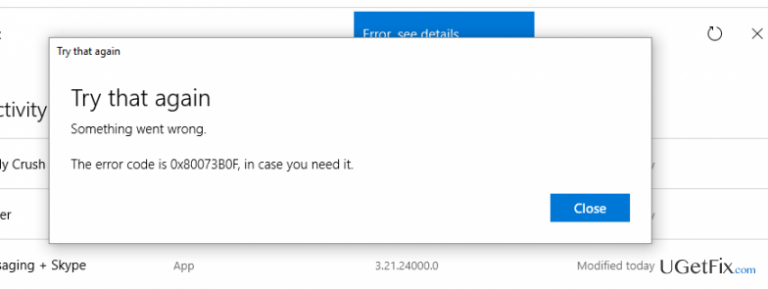 How to Fix Mail & Calendar Update Error Code 0x80073B0F on Windows 10?