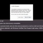 Error code 154 247 087 pop up
