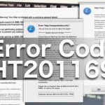 Error code ht201169 tech support scam virus