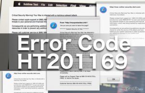Error code ht201169 tech support scam virus