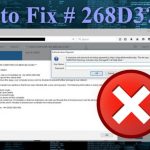 Error pop ups