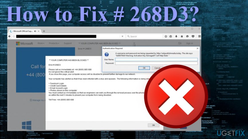 How to Fix Error # 268D3