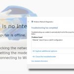 Ethernet doesnt have a valid ip configuration