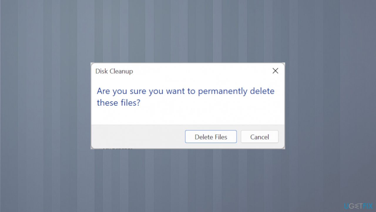 Deleting files