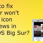 Finder preview missing big sur fix