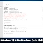 Fix 0xc004f074 activation error on windows