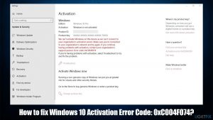 Fix 0xc004f074 activation error on windows