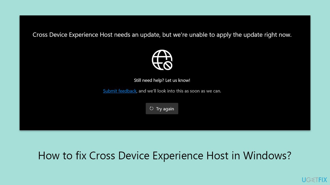 [Fix] Can't install Cross Device Experience Host in Windows?