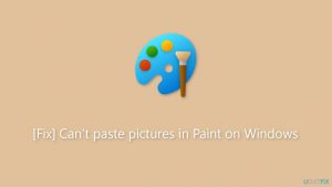 Fix cant paste pictures in paint on windows