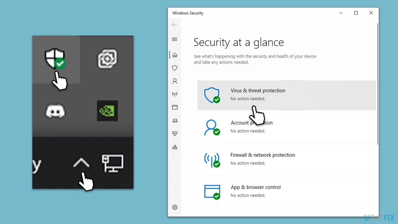 Access Windows Security