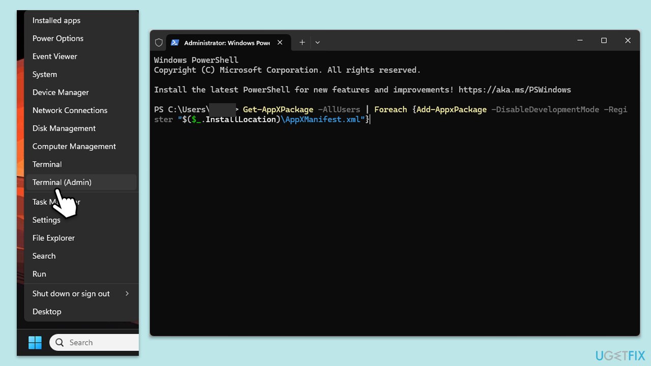 Fix cant type in windows 11 search box reregister search box copy Fix cant type in windows 11 search box reregister search box copy