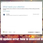Fix cant update windows 10 because virtualbox needs to be uninstalled
