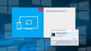Fix cast to device not working error on windows