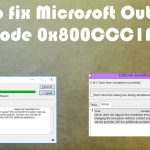 Fix error code 0x800ccc1a