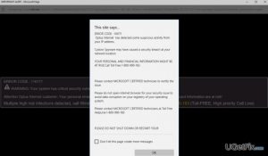 Fix error code 116171