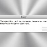 Fix error code 50 on mac