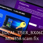 Fix error local user bx06de4897 md9858