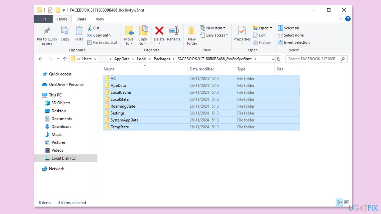 Fix facebook messenger always opening microsoft store clear residual files Fix facebook messenger always opening microsoft store clear residual files